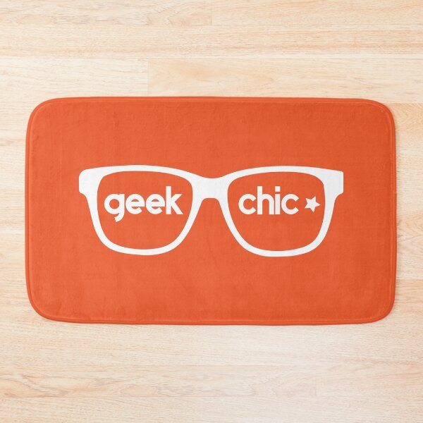 Item preview, Geek Chic Nerdy Glasses Orange Red designed and sold by VicEllisArt.