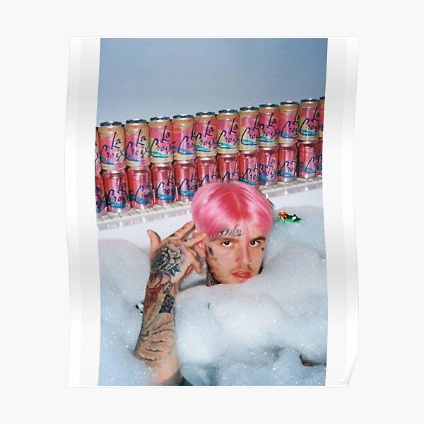 Poster Pink Hair Redbubble