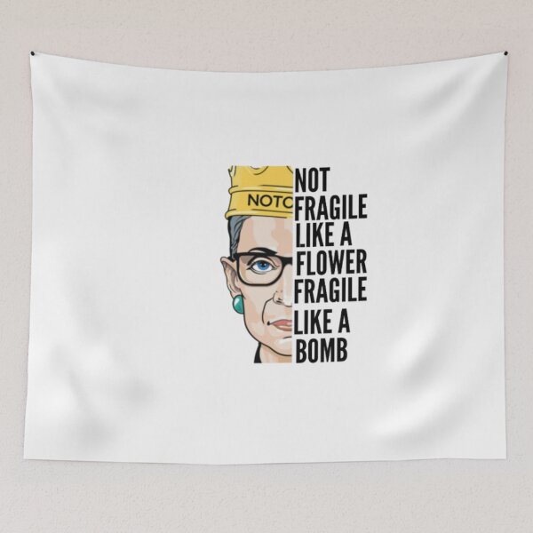 Item preview, Not Fragile Like a Flower Fragile Like a Bomb -  Fragile Like a Bomb designed and sold by Just Smile.