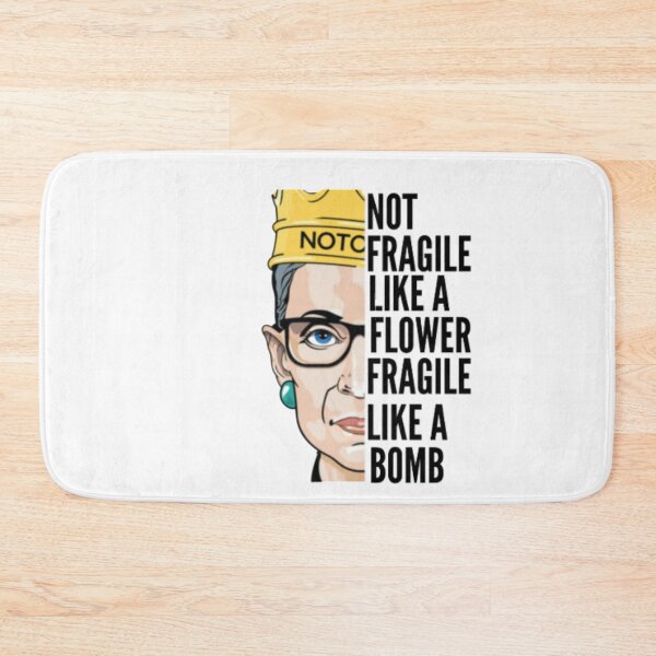 Item preview, Not Fragile Like a Flower Fragile Like a Bomb -  Fragile Like a Bomb designed and sold by Just Smile.