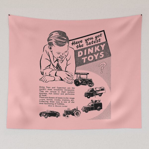 Item preview, DINKY CARS - ADVERT designed and sold by ThrowbackAds.