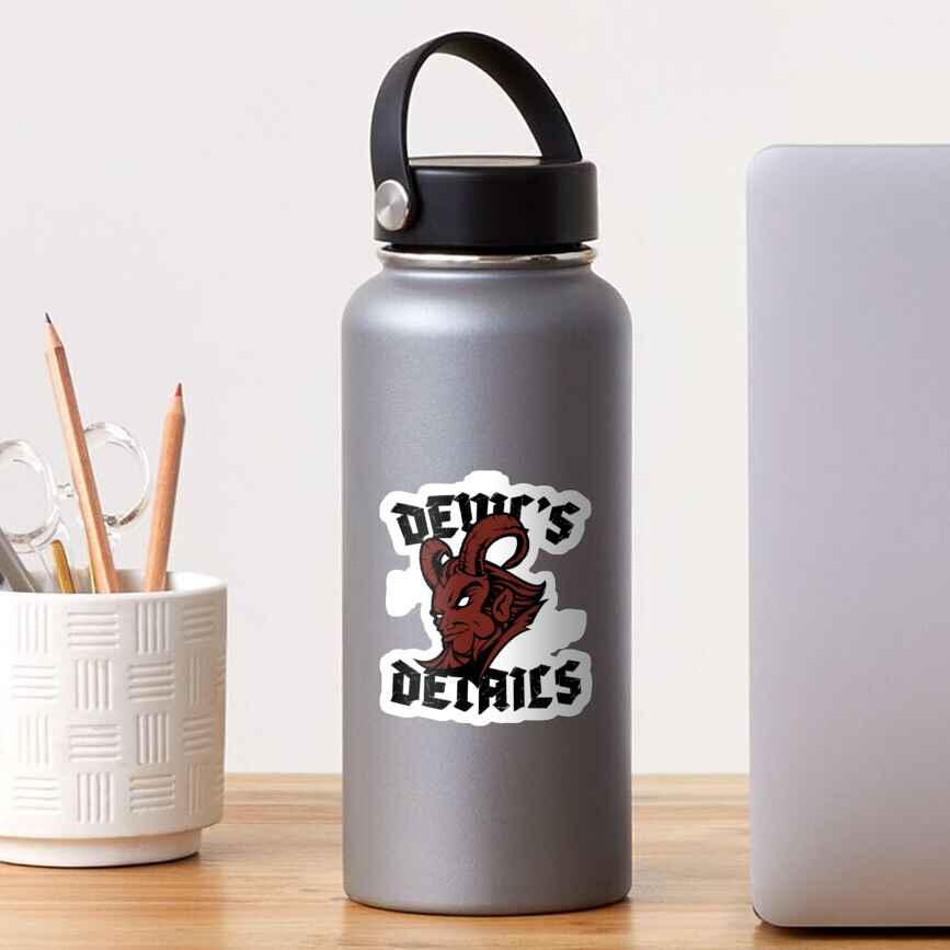 The Devil's in the Details Sticker