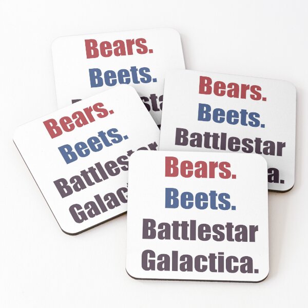 Item preview, Bears Beets Battlestar Galactica   designed and sold by Smoke and Mirage.