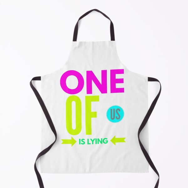 Item preview, One of us is lying sticker designed and sold by -BENOVI.