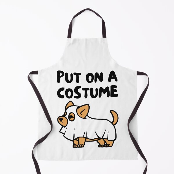 Item preview, Halloween Corgi Ghost Costume designed and sold by razvigod.