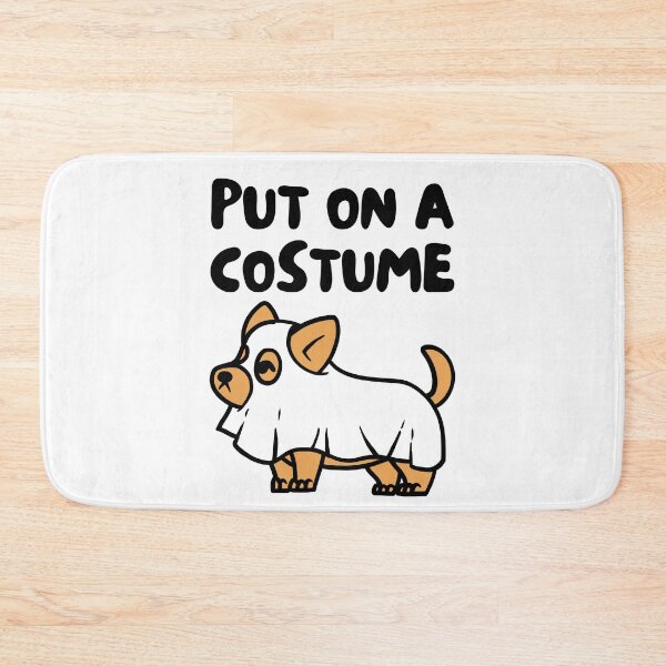 Item preview, Halloween Corgi Ghost Costume designed and sold by razvigod.