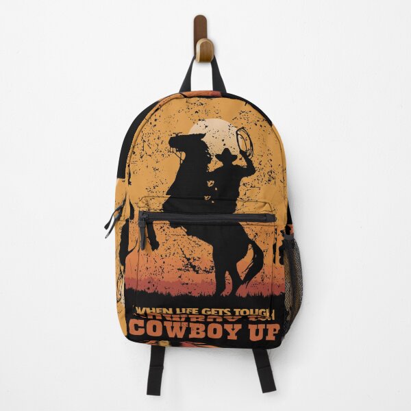 Item preview, When Life Gets Tough, Cowboy Up designed and sold by KewaleeTee.