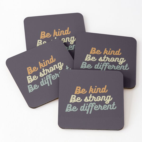 Item preview, Be Kind Be Strong Be Different | Motivational Words | Vintage Version designed and sold by kindxinn.