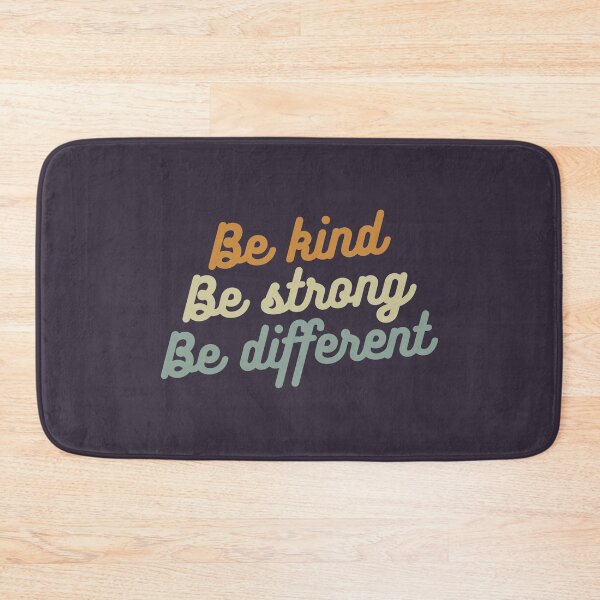 Item preview, Be Kind Be Strong Be Different | Motivational Words | Vintage Version designed and sold by kindxinn.