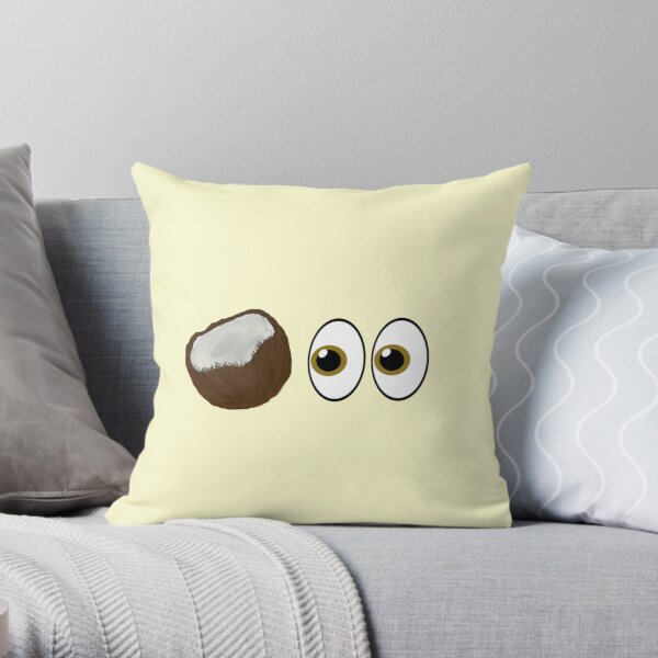 Consider These Coconuts Throw Pillow