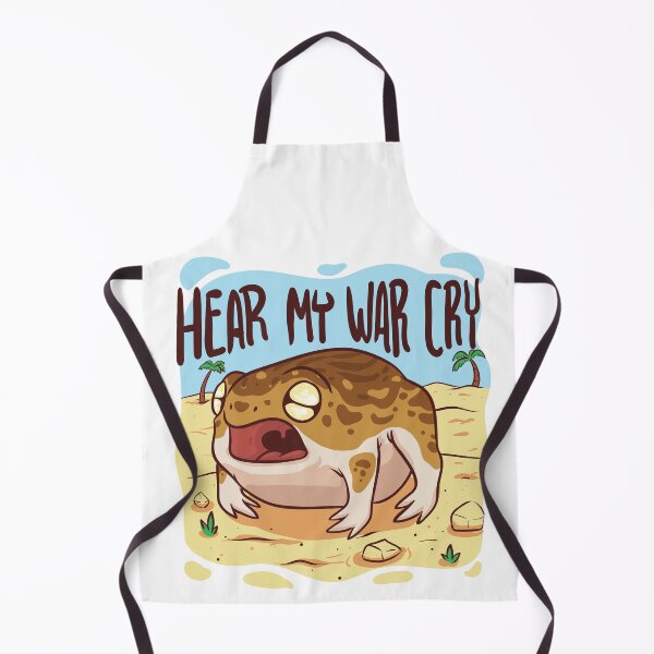 Item preview, War cry of an angry desert frog designed and sold by MissCookieFairy.