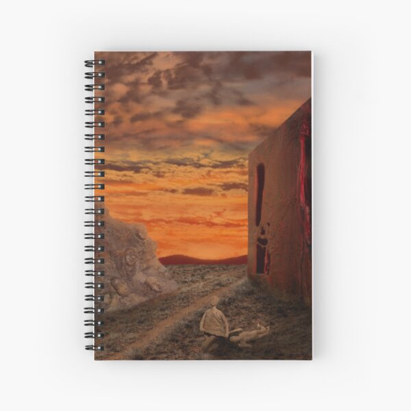 Animula Vagula Blandula Spiral Notebook