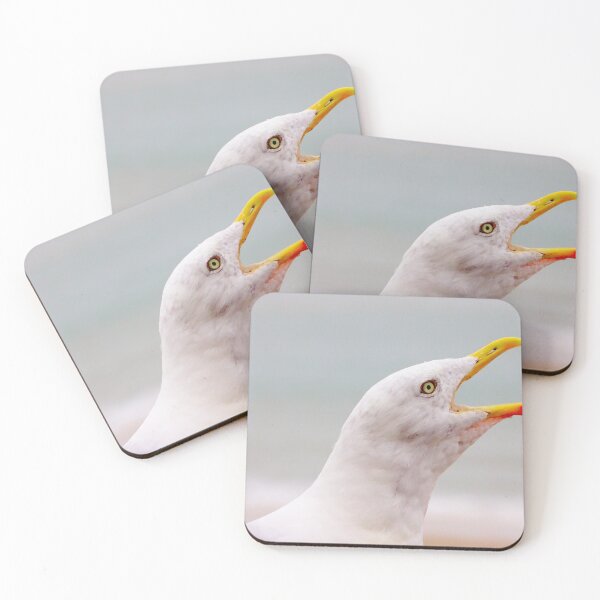 Item preview, Hungry Seagull with an Open Beak designed and sold by Jeremy Hayden.