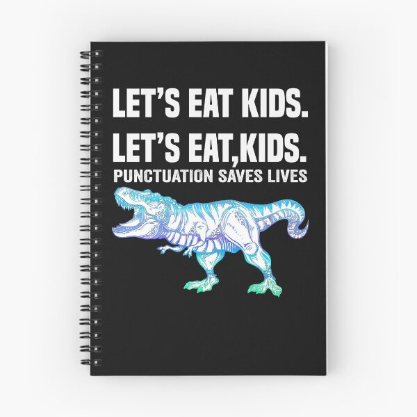 Item preview,  Funny Let's Eat Kids Punctuation Saves Lives Grammar designed and sold by Norman1948.