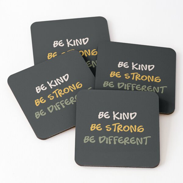 Item preview, Be Kind Be Strong Be Different | Motivational Words designed and sold by kindxinn.