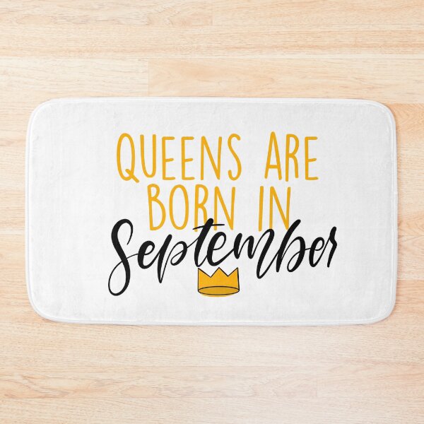 Item preview, Queens are Born in September designed and sold by Slletterings.