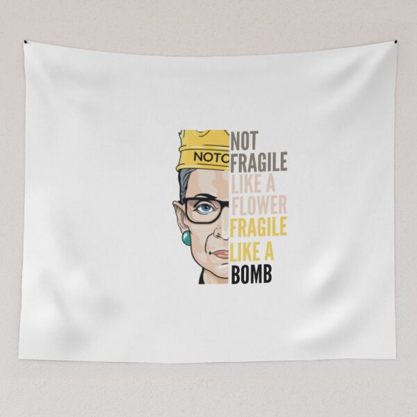 Item preview,  Not Fragile Like a Flower Fragile Like a Bomb -  Fragile Like a Bomb designed and sold by Just Smile.
