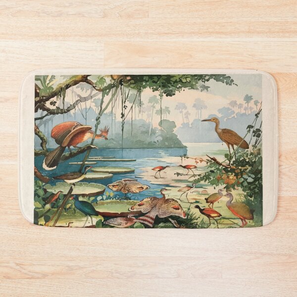 Item preview, Birds of the Amazon Album de aves amazonicas Emil Goldi 1906 009 Cigna Pavo do Para Carao Piacoca Saracura Acana Ipequy designed and sold by WetdryvacRB01.