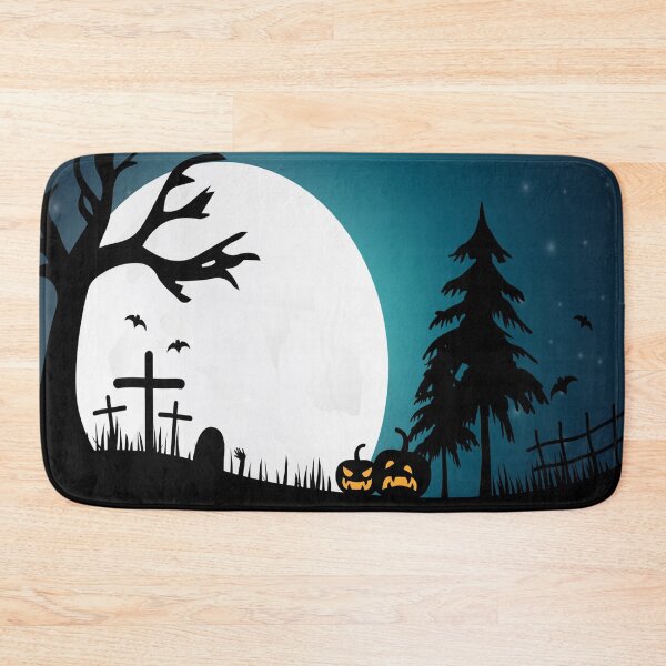 Item preview, Scary Halloween Cemetary designed and sold by Fashimation20.