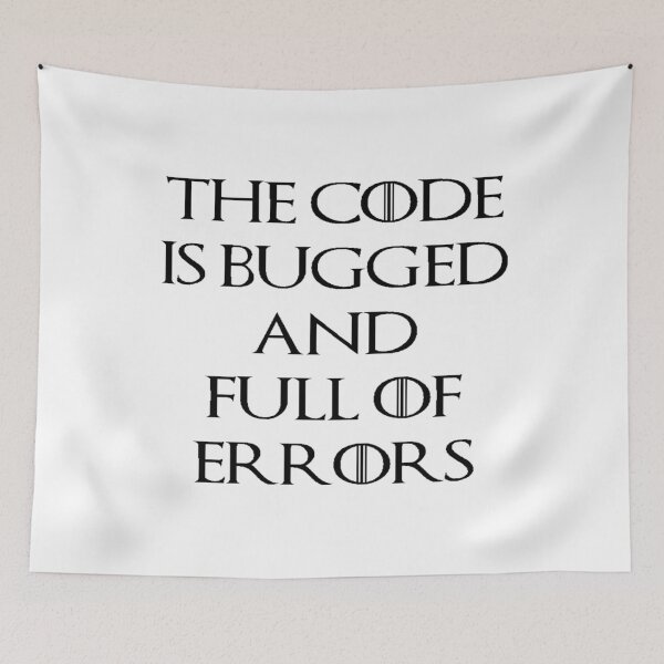 Item preview, The Code Is Bugged designed and sold by a-diana8.