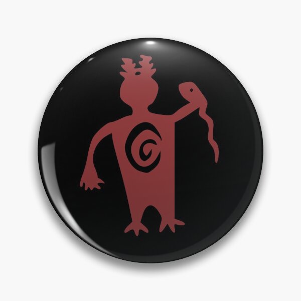 Item preview, petroglyph shaman designed and sold by petroglyphe.