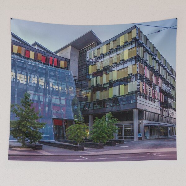 Item preview, Early Morning at the Bendigo Bank - Bendigo, Victoria designed and sold by Steven Jodoin.