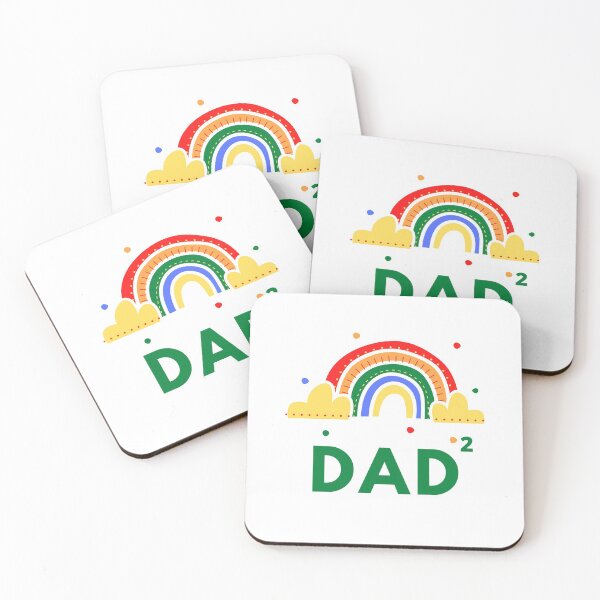 Item preview, Dad2 - Cute Rainbow gay parents baby designed and sold by lMonsterPlanetl.