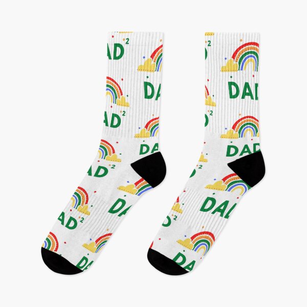 Item preview, Dad2 - Cute Rainbow gay parents baby designed and sold by lMonsterPlanetl.