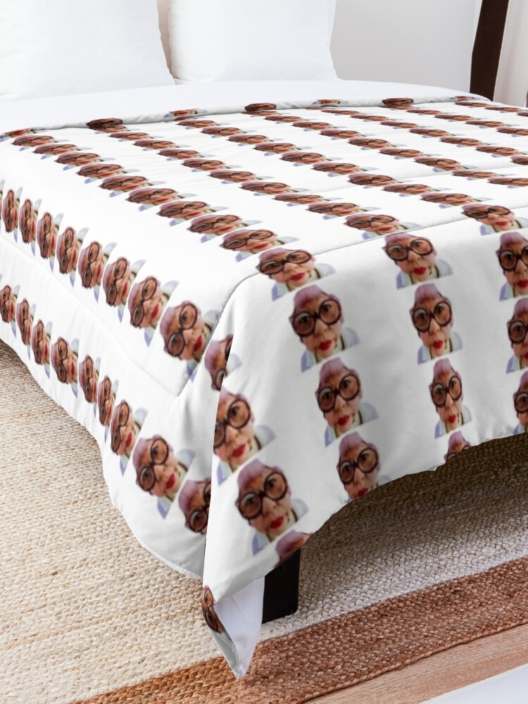 "Mrs Kwan cat in the hat " Comforter by bridgeybear | Redbubble