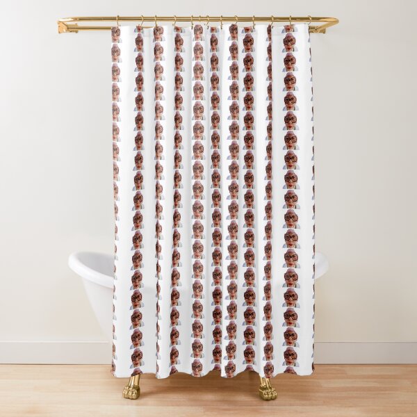 Mrs Kwan cat in the hat Shower Curtain