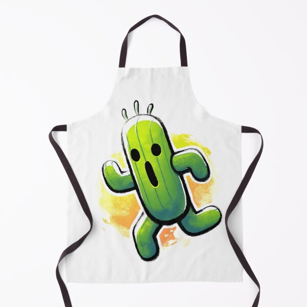 Item preview, Cactuar watercolor - Final Fantasy Creature // Cute Monster Summon // Cloud ff7 / Final fantasy VII remake designed and sold by BlancaVidal.