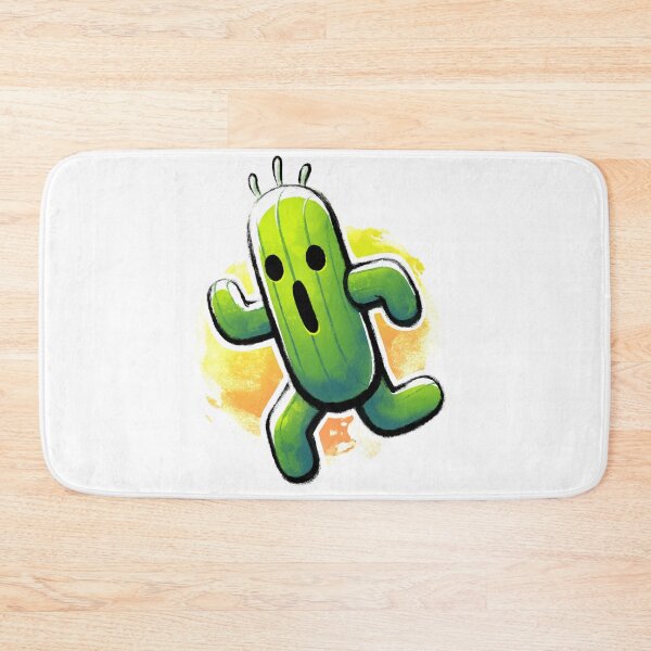 Item preview, Cactuar watercolor - Final Fantasy Creature // Cute Monster Summon // Cloud ff7 / Final fantasy VII remake designed and sold by BlancaVidal.