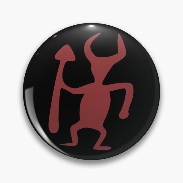Item preview, petroglyph spear warrior designed and sold by petroglyphe.