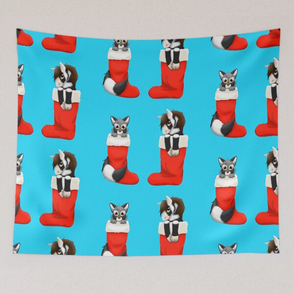 Item preview, Christmas sock. Viko and Zebri designed and sold by fableworld.