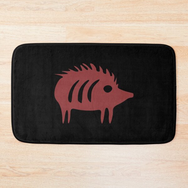 Item preview, petroglyph wild boar designed and sold by petroglyphe.