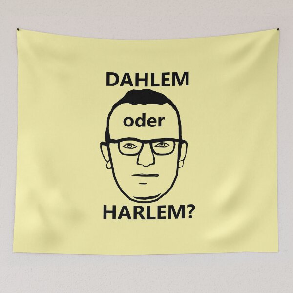 Item preview, Dahlem or Harlem? designed and sold by ARTmanhART.