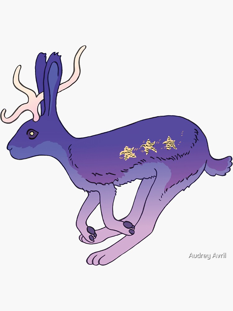 Twilight Jackalope by aavril