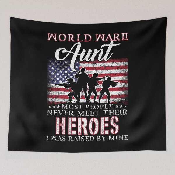 Item preview, World War II Veteran Aunt - US Military Vet Family Gift designed and sold by TimoJohnson78.