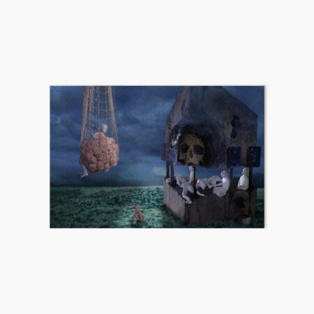 Ghosted Art Board Print