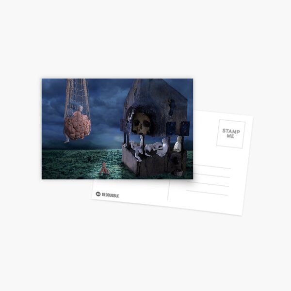 Ghosted Postcard