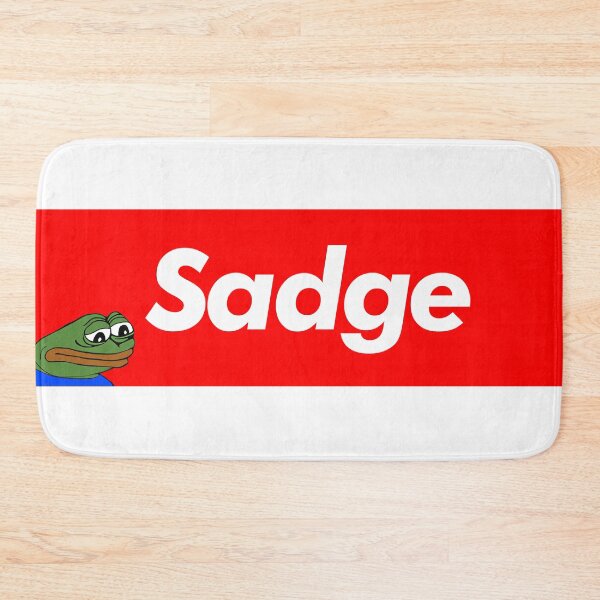 Item preview, Sadge FeelsBadMan Peepo Red Box Twitch Meme designed and sold by Twitchmeme.