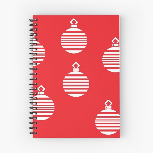 Item preview, Christmas stripe lines ornaments on red designed and sold by tetibright.