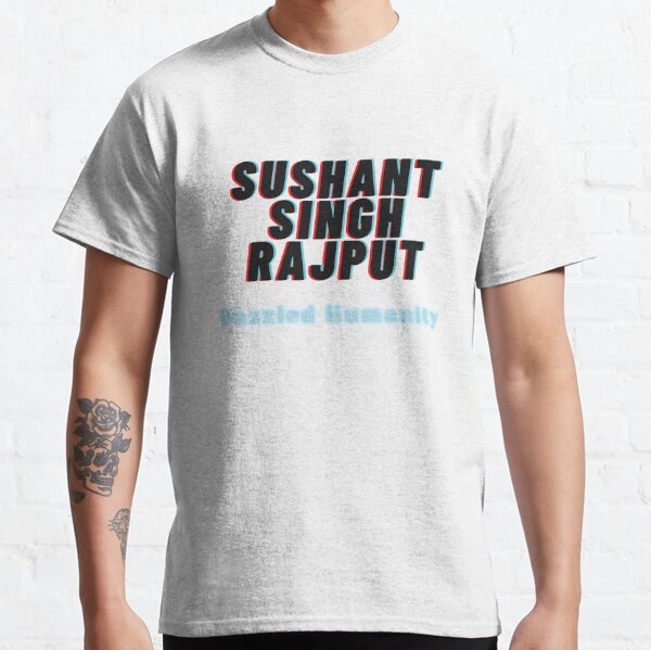 sushant singh help t shirt