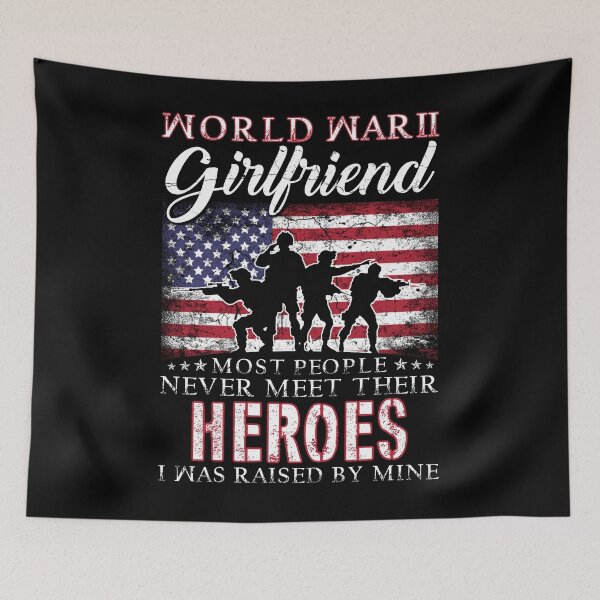 Item preview, World War II Veteran Girlfriend - US Military Vet Family Gift designed and sold by TimoJohnson78.