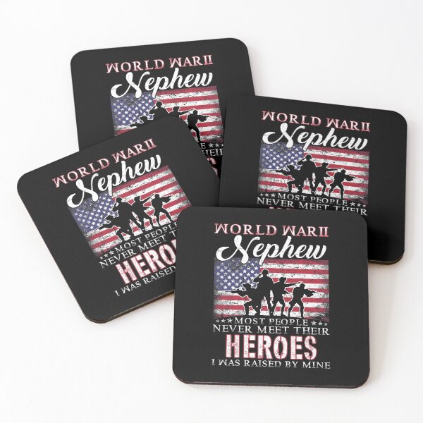 Item preview, World War II Veteran Nephew - US Military Vet Family Gift designed and sold by TimoJohnson78.