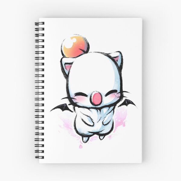 Item preview, Moogle watercolor - Final Fantasy Creature // Cute Summon // Cloud ff7 / Final fantasy VII remake designed and sold by BlancaVidal.