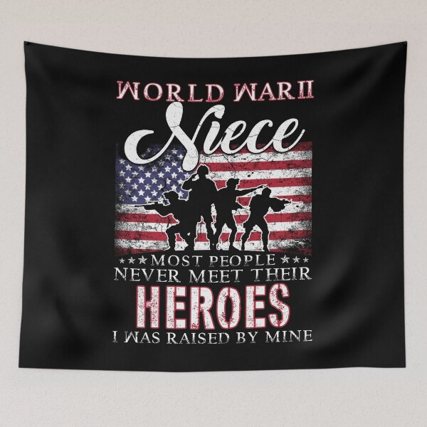 Item preview, World War II Veteran Niece - US Military Vet Family Gift designed and sold by TimoJohnson78.