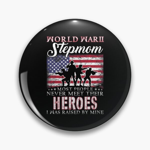 Item preview, World War II Veteran Stepmom - US Military Vet Family Gift designed and sold by TimoJohnson78.