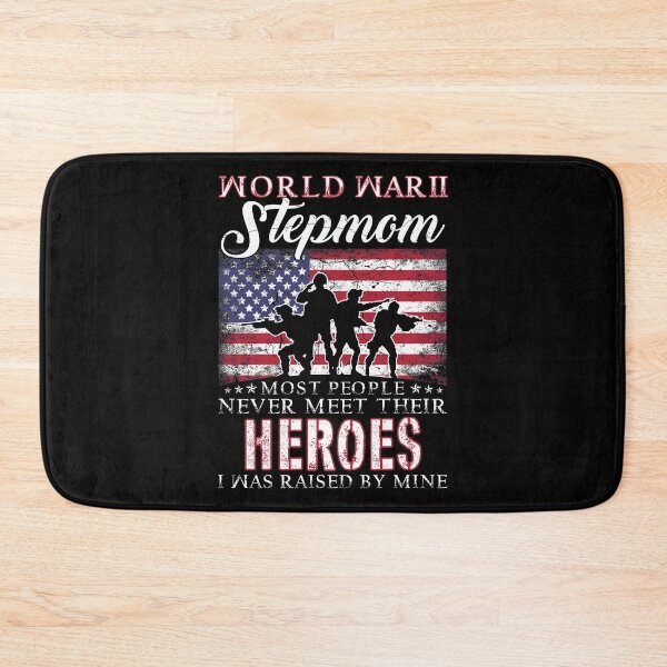 Item preview, World War II Veteran Stepmom - US Military Vet Family Gift designed and sold by TimoJohnson78.
