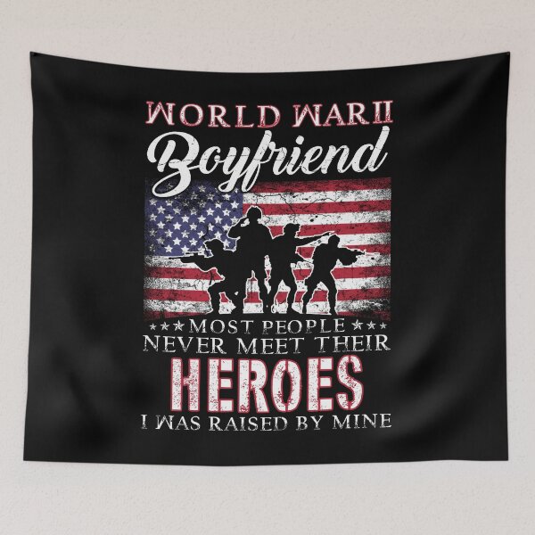 Item preview, World War II Veteran Boyfriend - US Military Vet Family Gift designed and sold by TimoJohnson78.